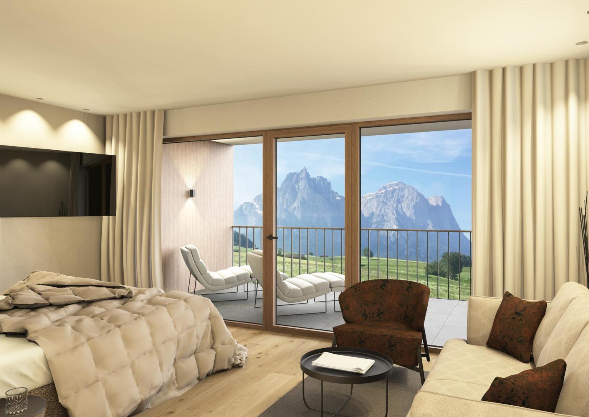 Parc Hotel Tyrol Castelrotto Exterior photo